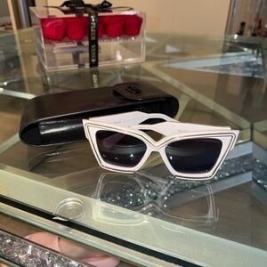 White Valentino V-Grace Sunglasses